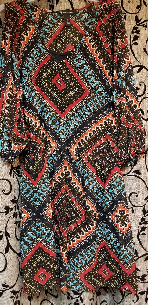 INC print dress